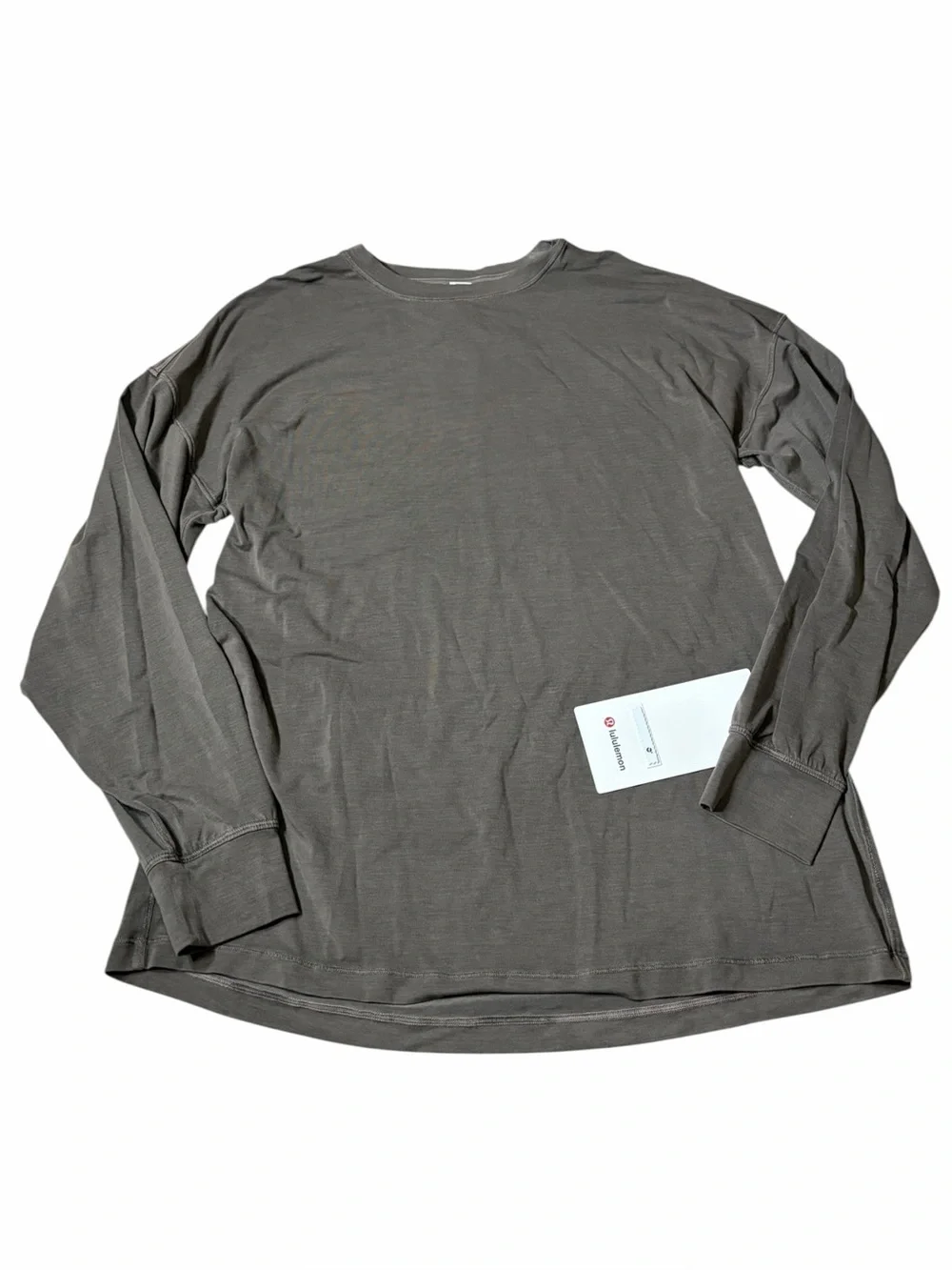 NWT Lululemon Easy Set Relaxed Long Sleeve *Wash (Dilute Wash Elmwood) Size 6